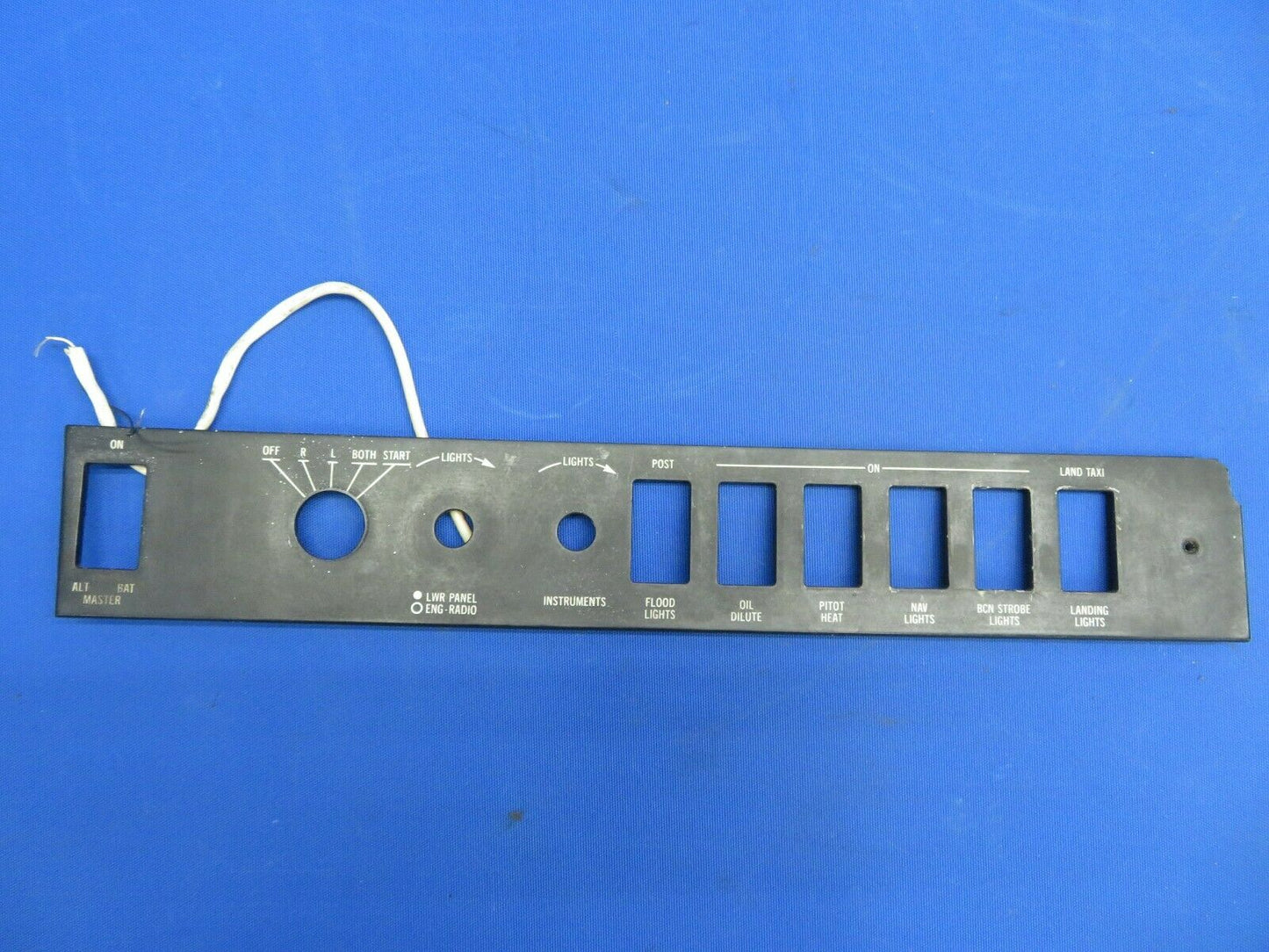 Cessna 182P Astronics Panel Electroluminescent 801875-00, 1213364-3 (0820-12)