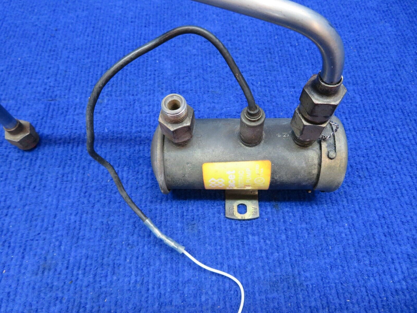 Socata TB-10 Facet Electric Fuel Pump 12V P/N 574A (0822-527)