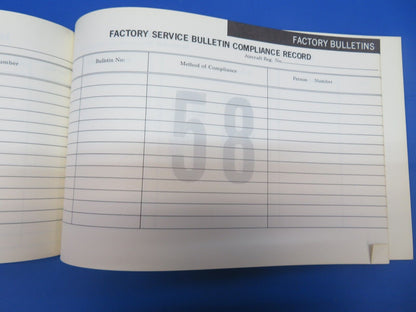 Aviation Maintenance Aircraft Radio Log Books LOT OF 109 NOS  (1022-563)