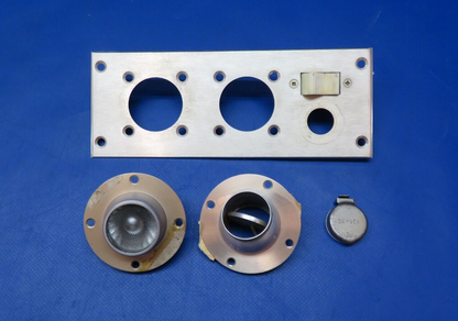 Cessna 401 Wemac Overhead Panel P/N 2375-24 (0523-222)