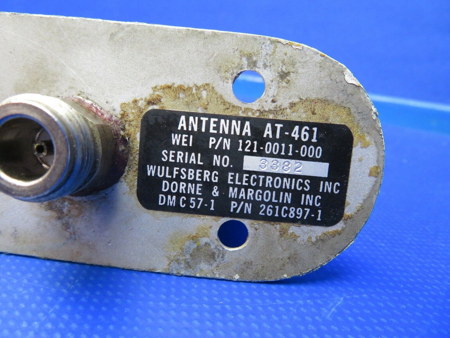 Wulfsburg Dorne & Margolin AT-461 Antenna P/N 121-0011-000 (0720-631)