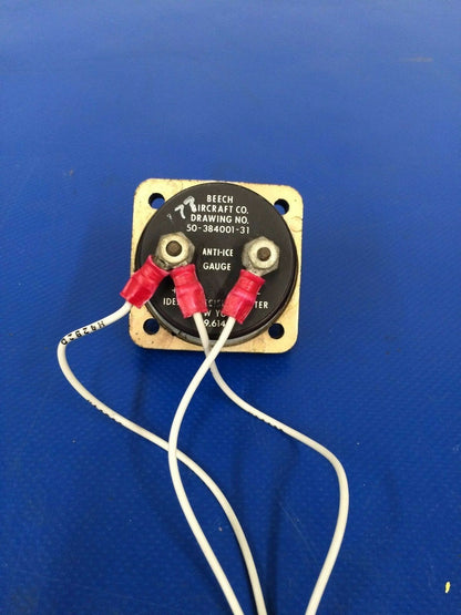 Beech Baron 58 Anti-Ice Gauge P/N 50-384001-31 (0217-17)