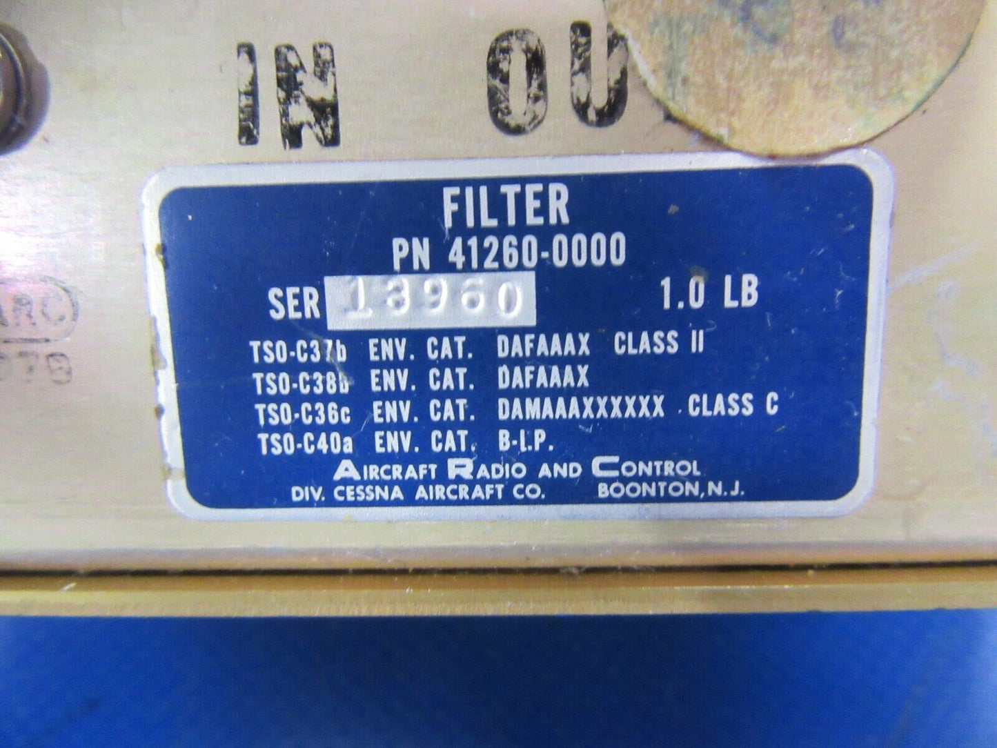 ARC Alternator Noise Filter 28V 41260-0000 (1019-43)