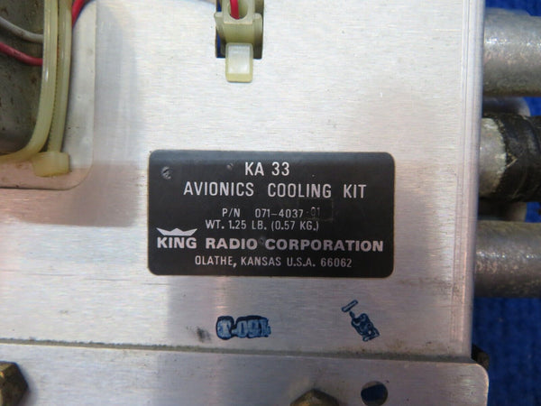 Cessna 210 King KA33 Cooling Kit w/ Blower 20-30v P/N 071-4037-01 (0622-731)