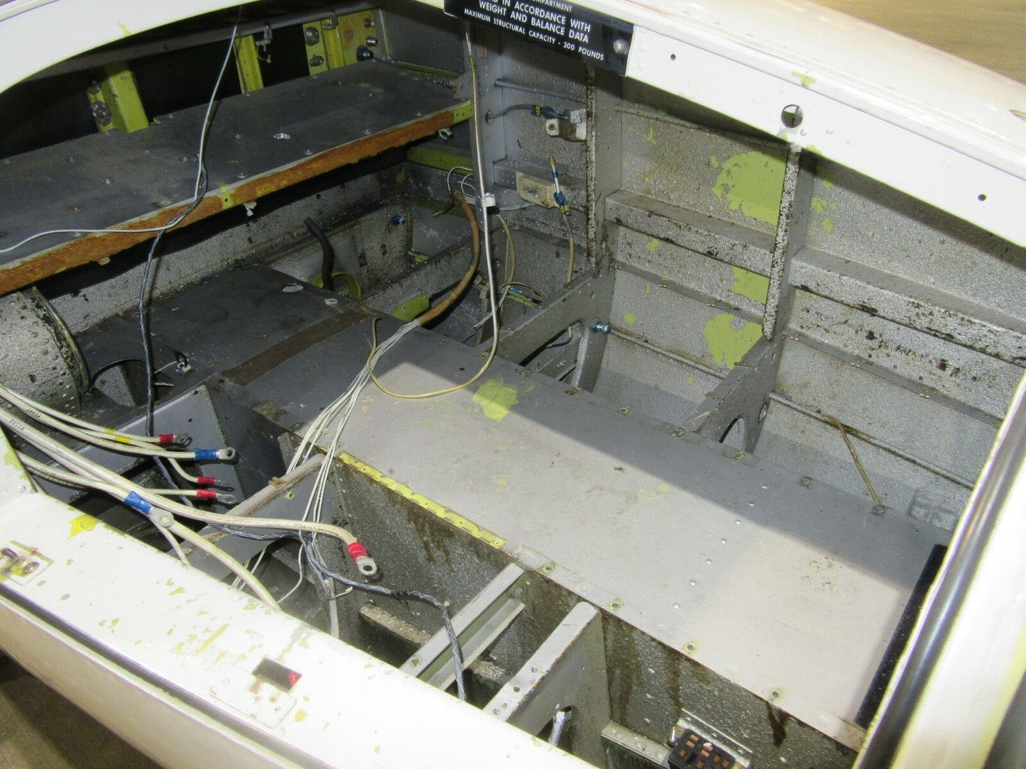 1979 Beech Baron 58P Fuselage - Nose Damage (0318-346)