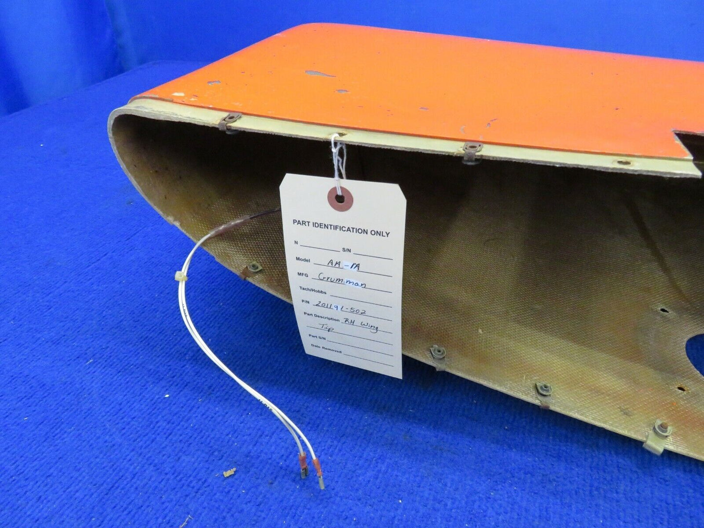 Grumman AA-1A LH Wing Tip P/N 201191-501 (0322-383)