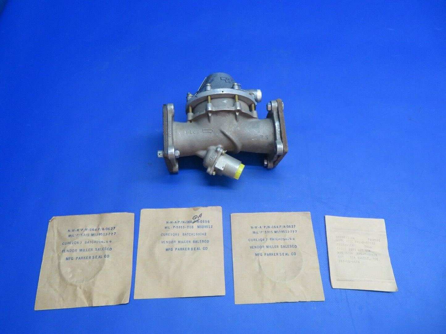 Parker Size 2 Valve Shut-off Fuel Dump Control P/N 10-60531 w/8130 (1122-610)