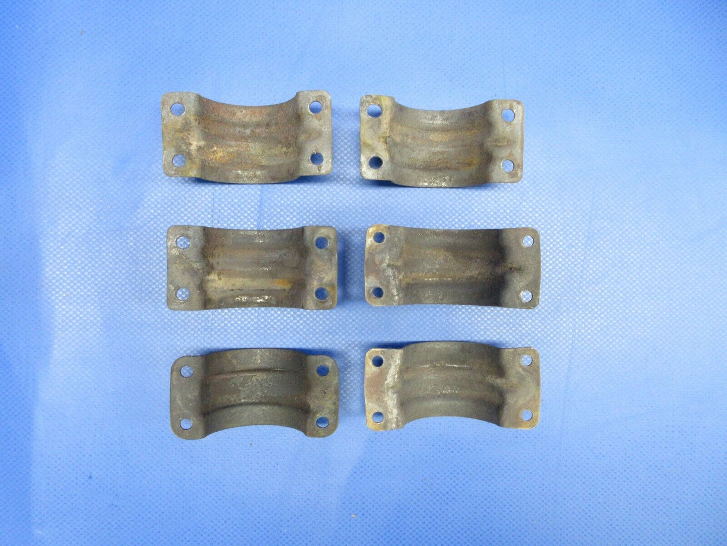 Cessna Exhaust Riser Clamp Half P/N 0750161-25 LOT OF 6 (0224-632)