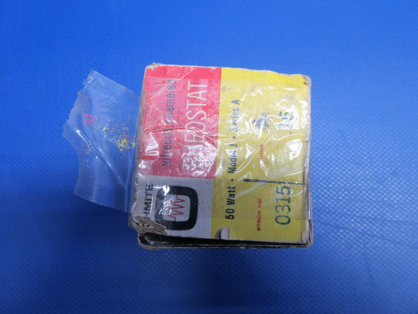 Ohmite J Vitreous Enameled Rheostat 16 Ohms P/N 0315 NOS (0224-1616)