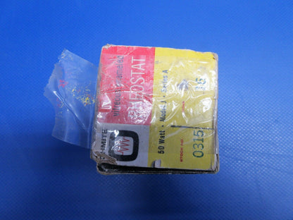 Ohmite J Vitreous Enameled Rheostat 16 Ohms P/N 0315 NOS (0224-1616)
