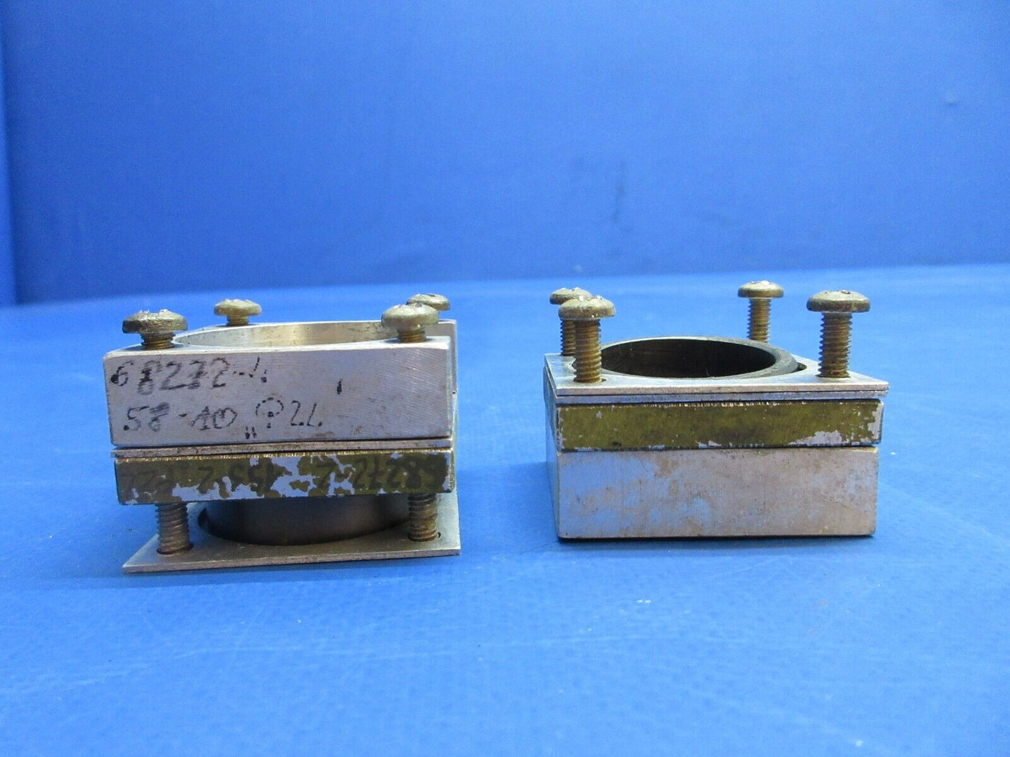 Piper PA-28-236 Dakota Control Wheel Plate Assy P/N 68272-04 LOT OF 2 (0623-278)