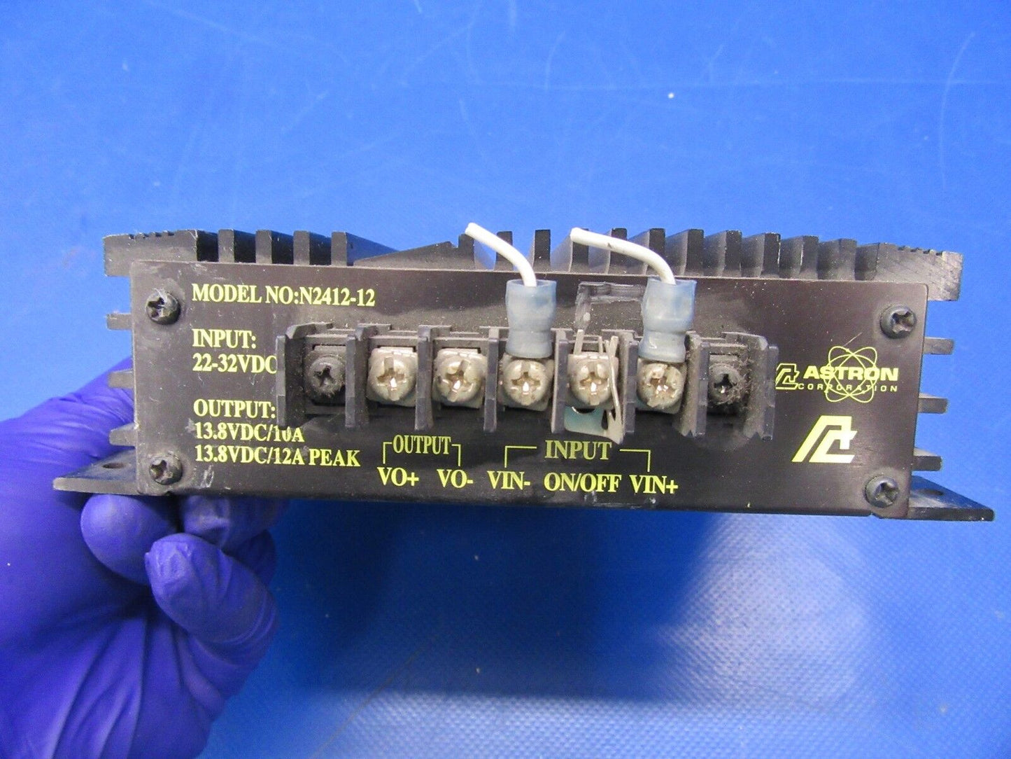 Astran Voltage Converter P/N N2412-12 (0518-219)