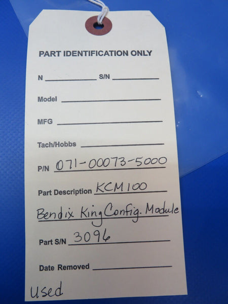 KCM100 Bendix King Configuration Module P/N 071-00073-5000 (1022-416)