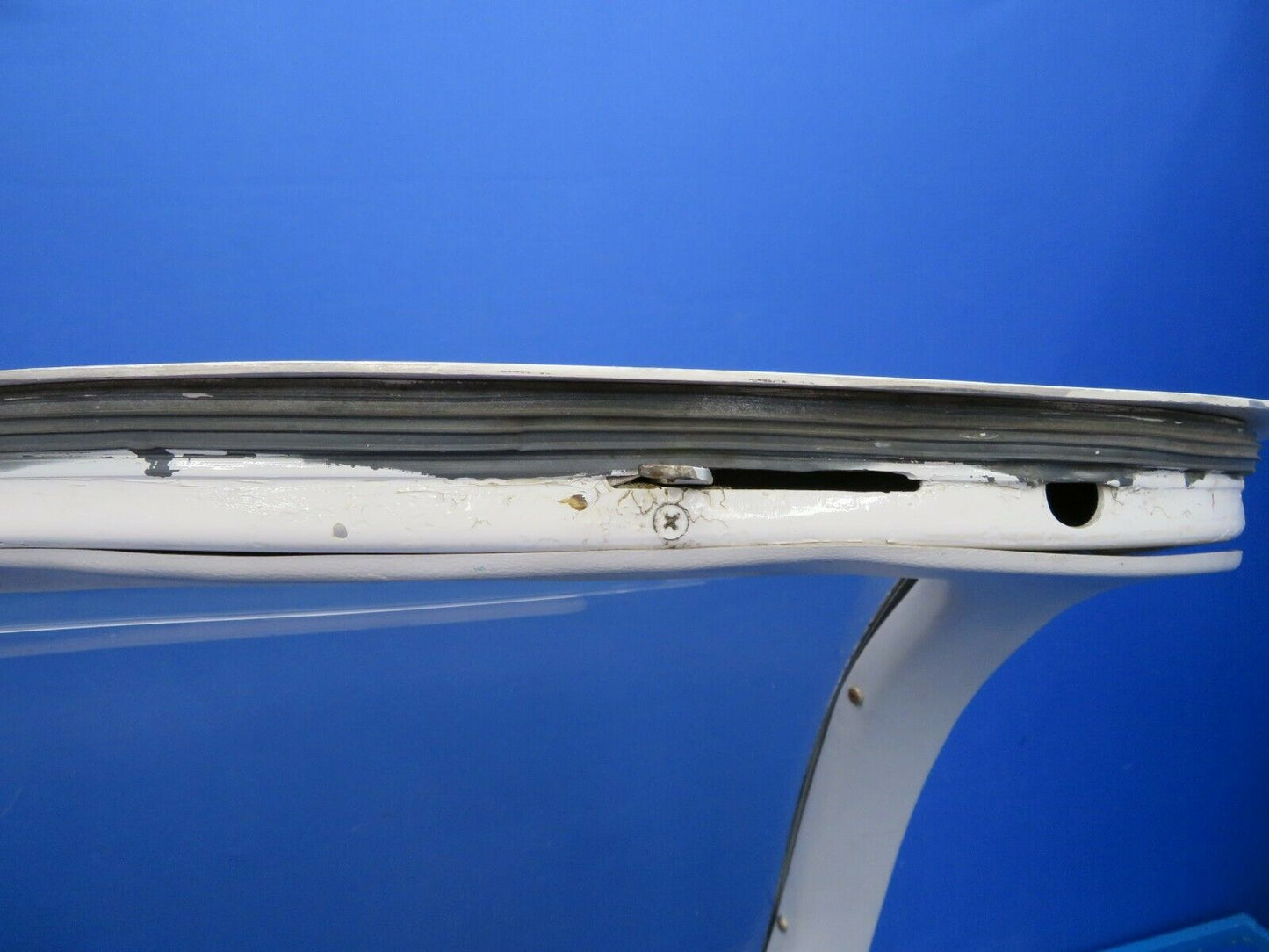 Beech Baron E-55 Cabin Door w/ Seal Gray Tint NO KEY 36-420010-611 (0120-147)