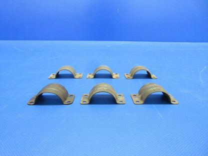 Cessna Exhaust Riser Clamp Half P/N 0750161-25 LOT OF 6 (0224-632)