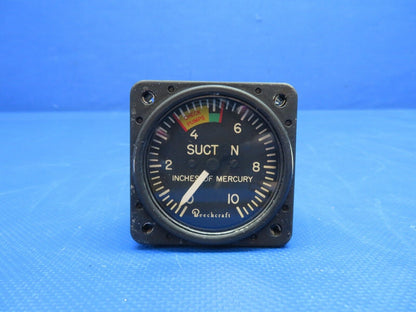 Beech 95 / D95A Travel Air Garwin Suction Gauge P/N 22-880-017 (0324-1712)