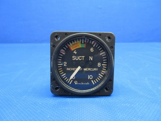 Beech 95 / D95A Travel Air Garwin Suction Gauge P/N 22-880-017 (0324-1712)