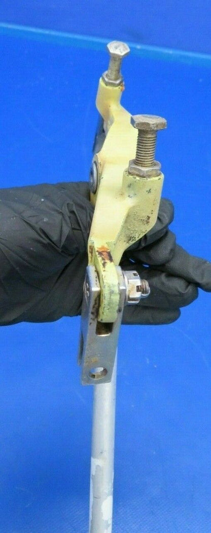 Beech Baron E-55 Bellcrank Aileron w/ Rod RH 35-521158-8, 35-52152-4 (1219-75)