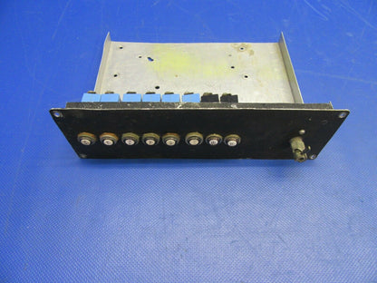 Cessna 182D Circuit Breaker Panel w/ 8 Assorted Circuit Breakers (0821-446)
