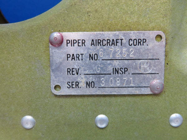 Piper PA-28R-180 Spar Box Assy LWR Cockpit P/N 67280-00 (1123-390)