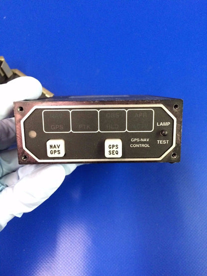 Mid-Continent GPS Annunciation Control Unit P/N MD41-728 (1016-80)