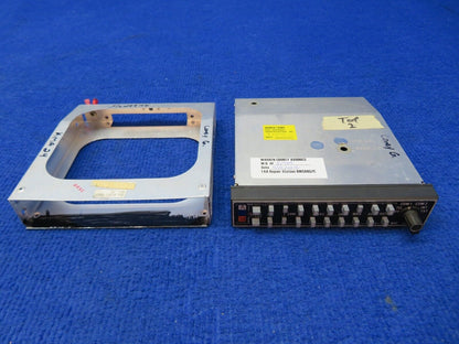 Bendix King KMA24 Marker Beacon Receiver Rack P/N 066-1055-03 w/ 8130 (0822-425)