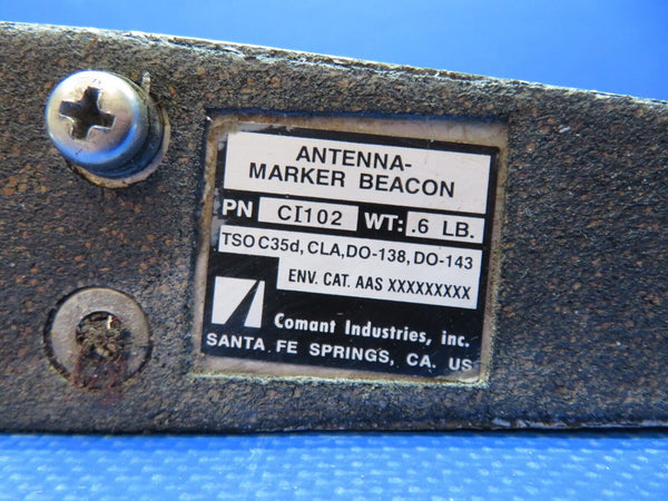 Comant Marker Beacon Antenna P/N CI-102 (0224-239)