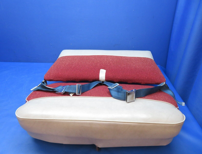 Early Cessna 172 Rear Bench Seat Assy w/ Seat belts P/N 0500103-74 (0823-459)