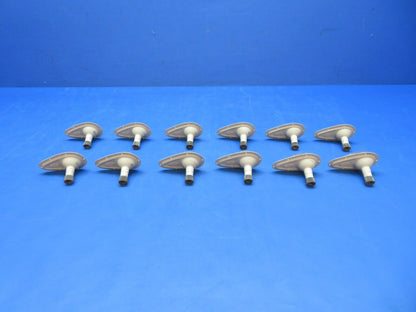 Grimes Aviation Upward Light 13v AN3097-1 Cracked Lenses LOT OF 12 (0923-552)