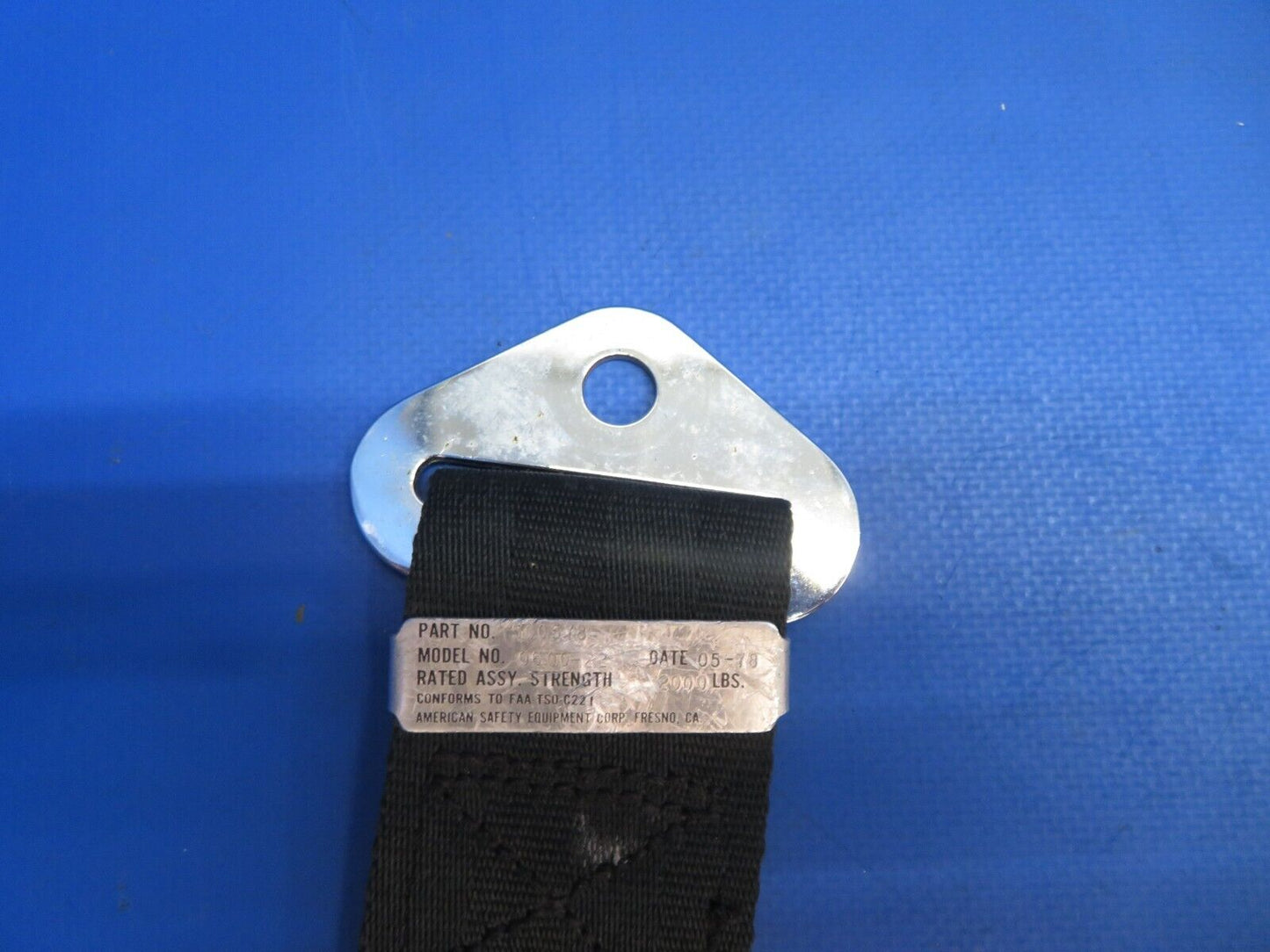 Piper PA-34-200T Seneca II Center Lap Belt American Safety P/N9600-22 (0223-928)