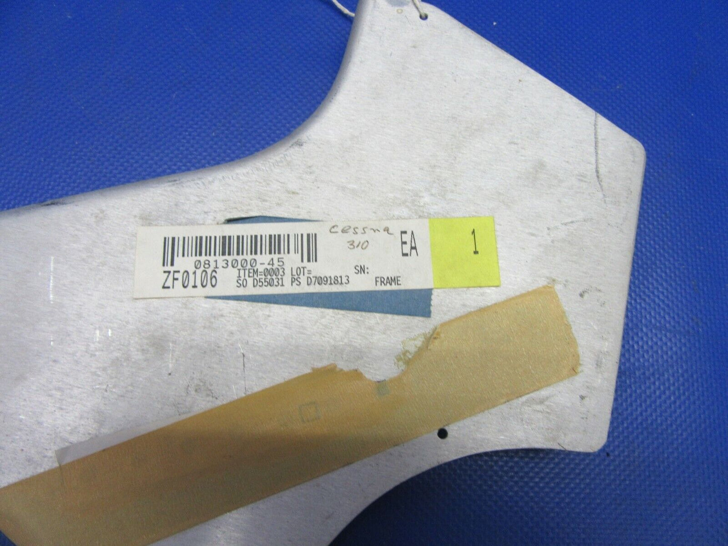 Cessna 310 Frame Torque Tube LH P/N 0813000-45 NOS (0621-621)