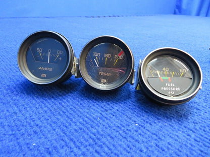 Lake LA-4-200 Turbo Stewart Warner Gauges LOT OF 6 P/N 823697, 823835 (0622-778)