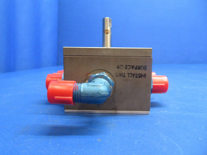Piper PA-28-201T Dakota Airborne Fuel Selector Valve Assy P/N 1H80-2 (1222-705)
