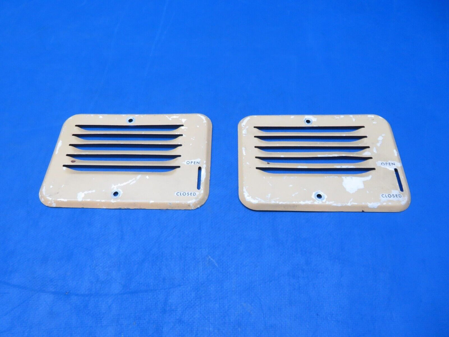 Cessna 310 / 310F Grill Assy Cabin Ventilation P/N 0813818-1 LOT OF 2 (1123-301)