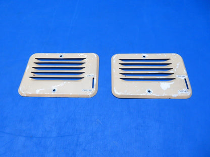 Cessna 310 / 310F Grill Assy Cabin Ventilation P/N 0813818-1 LOT OF 2 (1123-301)