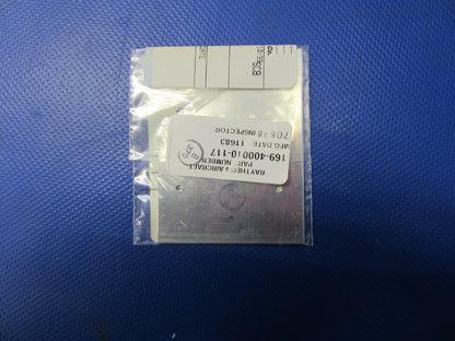 Beech B19 Sport Gusset Lower Firewall P/N 169-400010-117 LOT OF 2 NOS (0421-364)