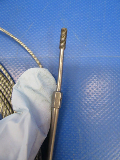 Beech Baron 95-B55 Cable Assy Rudder Trim P/N NAS302277-4040 (1018-280)