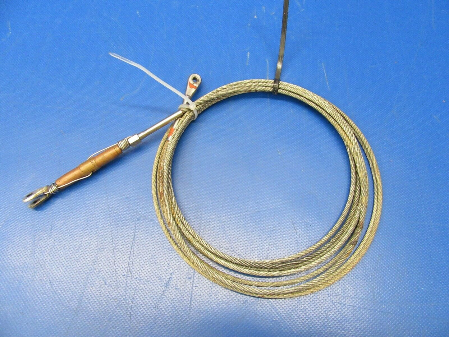 Bellanca 17-30A Super Viking Elevator Bellcrank Spring & Cable (0819-206)