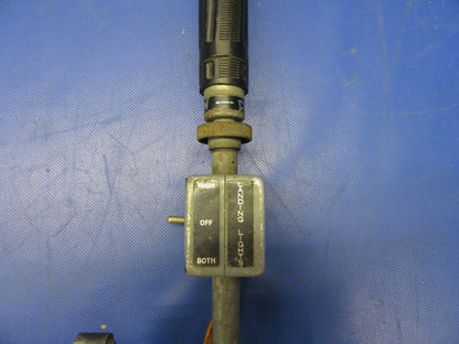 Brantly B2B Helicopter Collective w/ Landing Light Switch 285-500 (0921-484)
