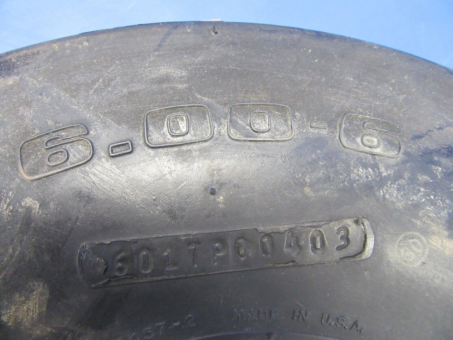Michelin Aviator Tube Type Tire 6.00-6 P/N 061-316-0 NOS (0224-617)
