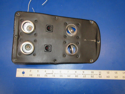 Beech D55 Baron Overhead Panel w Lights, Air Vents P/N 96-550013-608 (0717-21)