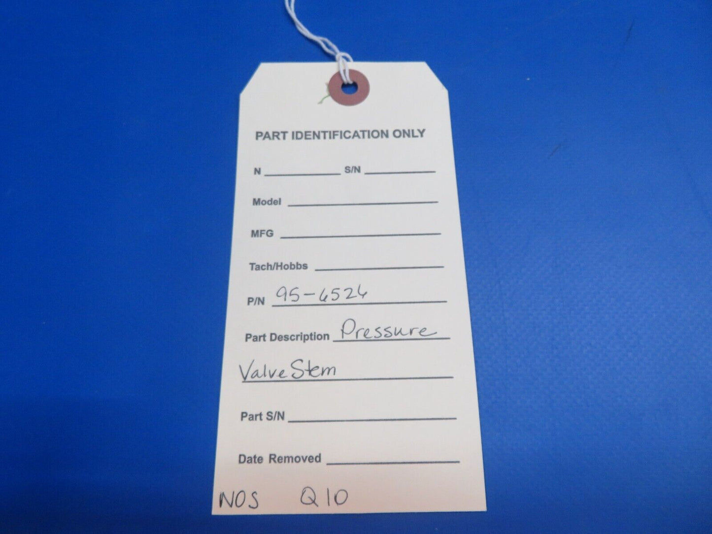 Pressure Valve Stem P/N 95-6526 NOS (1022-721)