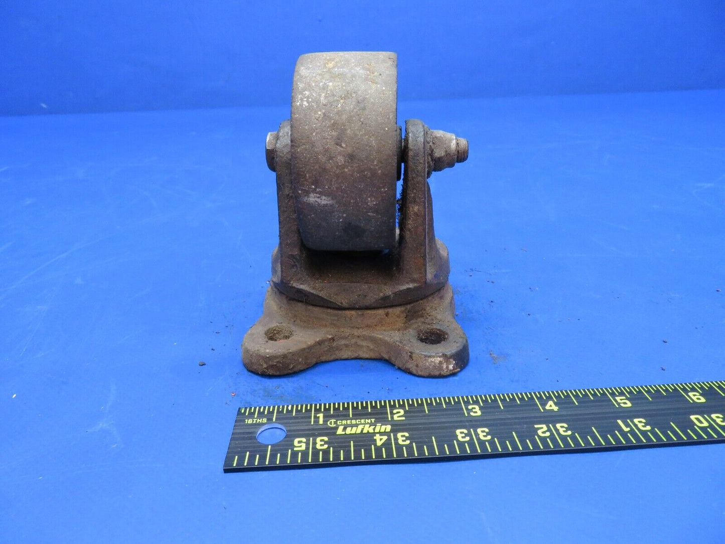 Vintage 3" Cast Iron Swivel Castors LOT OF 8 (0123-644)