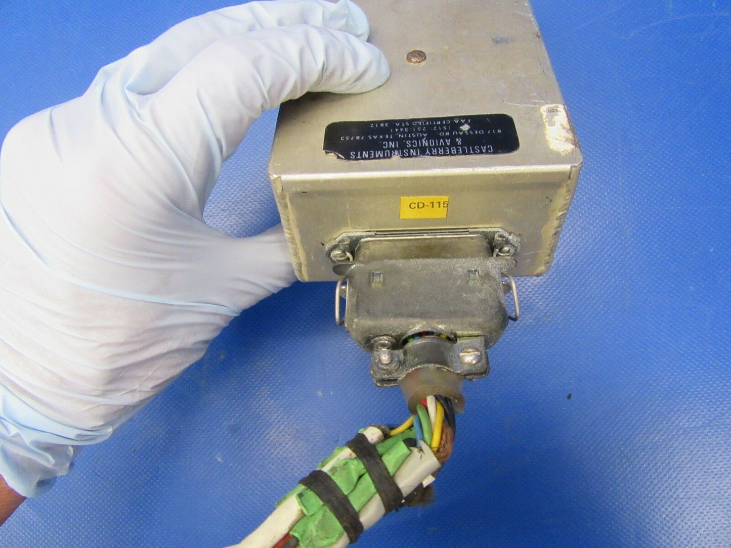 Edo Aire Mitchell Gyro Slaving Amplifier Dual Channel P/N 1C714 (0918-111)