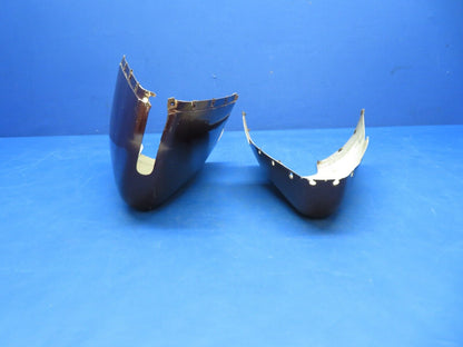 Piper PA-28-180 Fiberglass Tailcone Assy Upper & LWR P/N 62629-00 (0723-670)