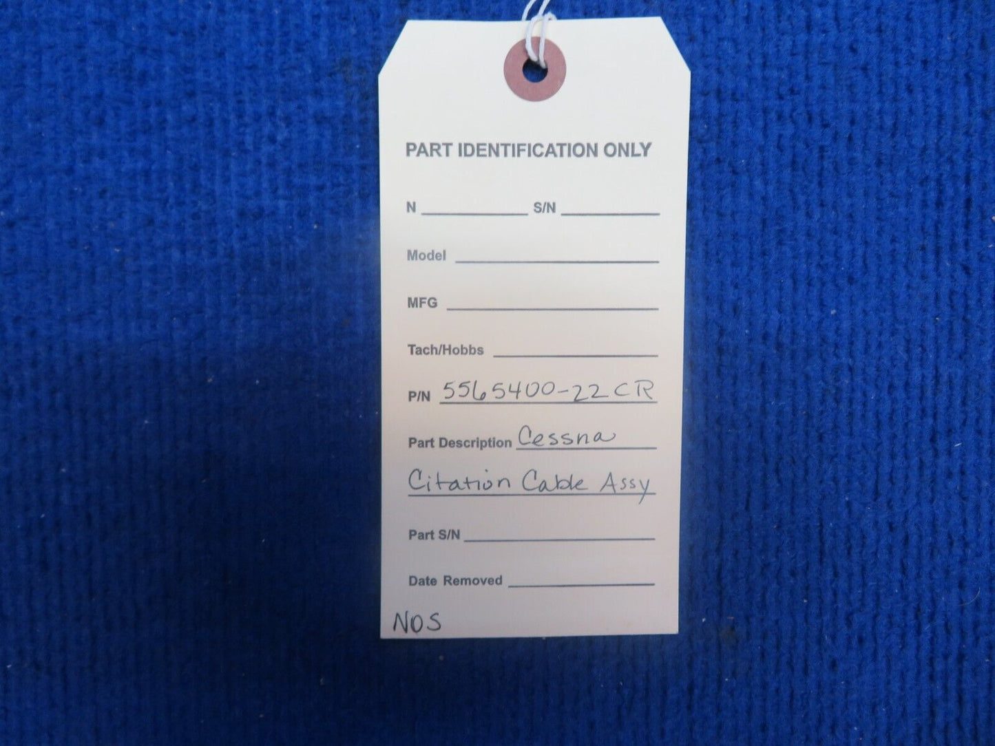 Cessna Citation Cable Assy P/N 5565400-22CR NOS (0922-549)