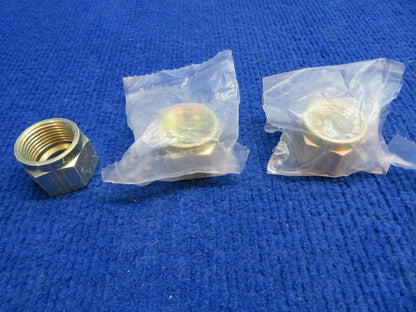 Tube Coupling Nut P/N MS21921-12 LOT OF 3 NOS (0622-362)