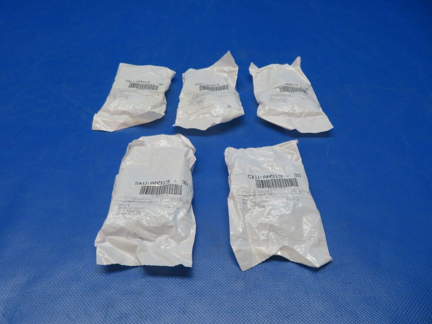 Honeywell Reducer P/N AN919-3D LOT OF 25 NOS (0224-217)