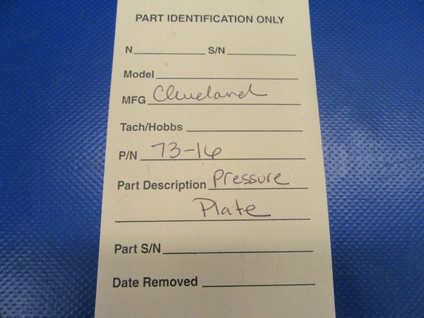 Cleveland Pressure Plate P/N 73-16 (0619-315)