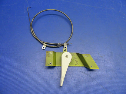 Mooney M20G Gusset Assembly w/ Handle LH Rear Seat P/N 140156-013 (0921-360)